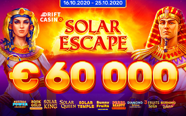 €60000 в акции Playson и 131 бесплатный раунд в Drift